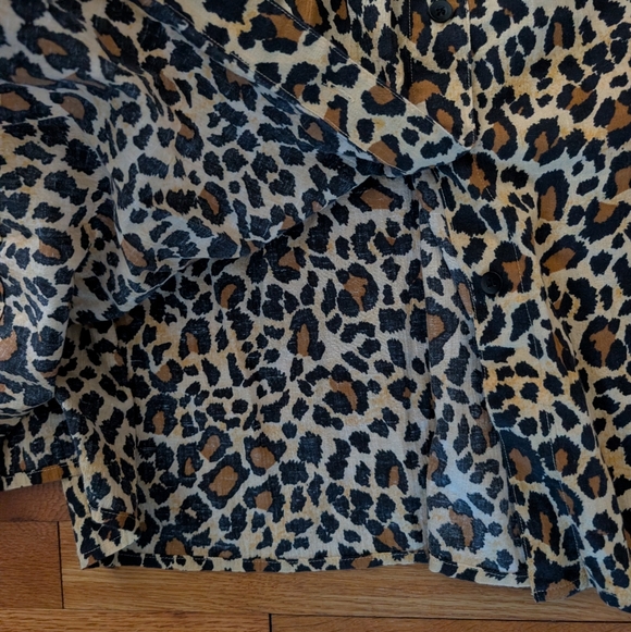 Liz Claiborne Animal Print A-Line Skirt - Picture 7 of 8